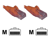 COMPUTER GEAR 2m RJ45 to RJ45 UTP CAT 5e stranded network cable [ORANGE]